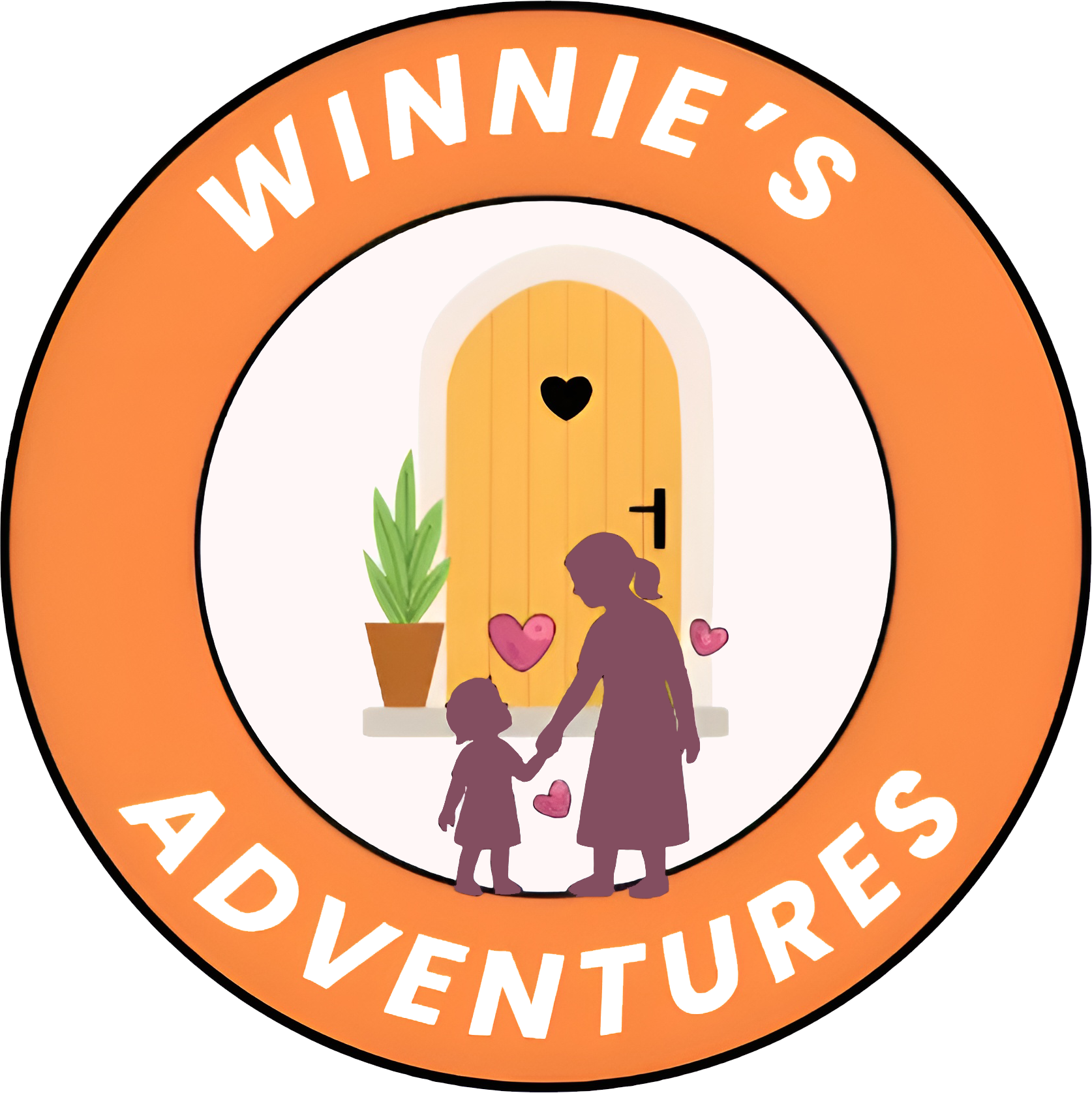 Winnie's Adventures Logo Badge